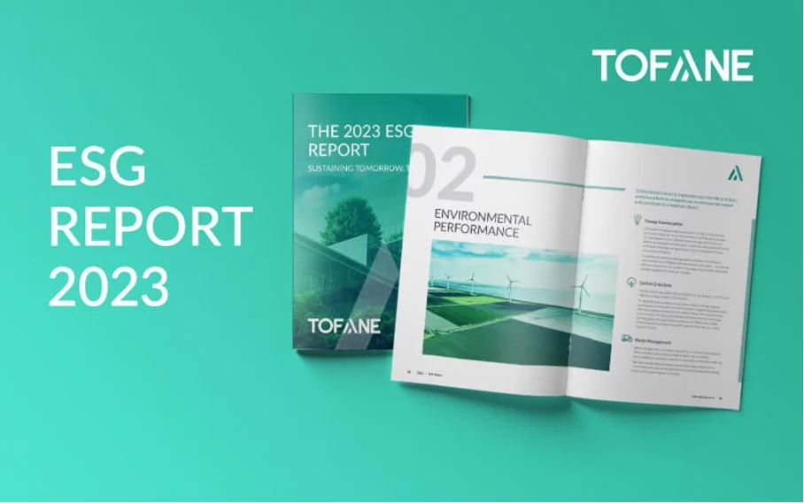 Tofane Global is committed to “Sustaining Tomorrow, Today”